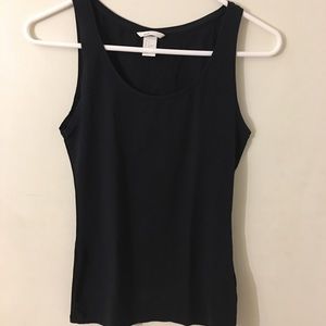 Black tank top